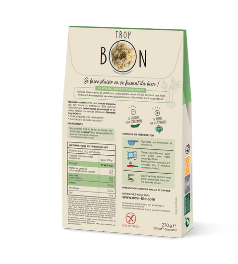 Pâtes konjac fettucine bio - 2