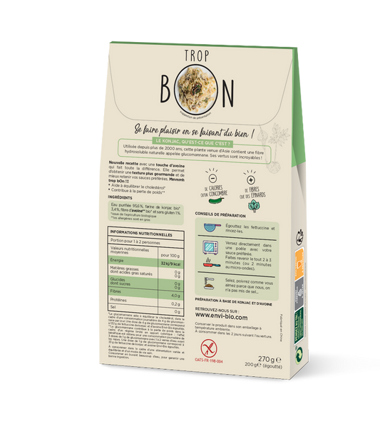 Pâtes konjac fettucine bio - 2