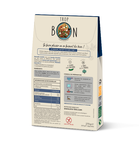 Pâtes konjac spaghetti bio - 2