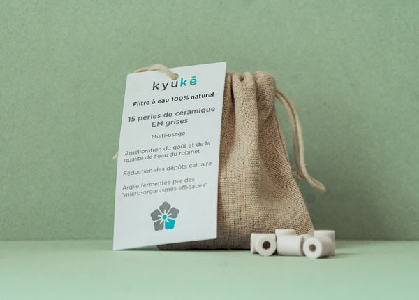 Perles de céramique grises pour usage ménager - 1