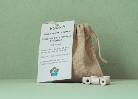 Perles de céramique grises pour usage ménager - 1