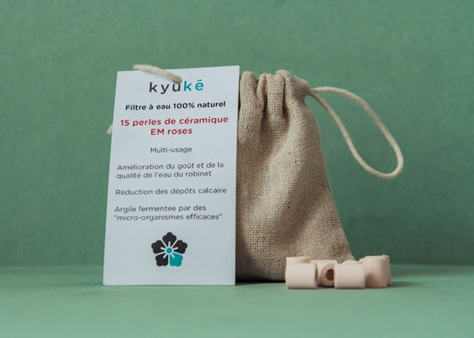 Perles de céramique roses pour usage alimentaire - 1