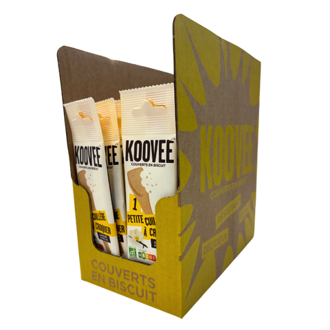 Petite cuillère à croquer saveur vanille bio (prêt à vendre) - 1