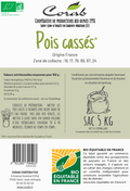  Pois cassés Bio Equitables  - 2