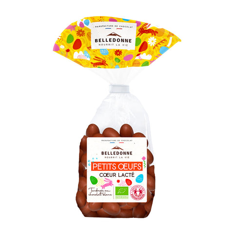 Pré-commandes Pâques - Œuf chocolat au lait cœur lacté - 1