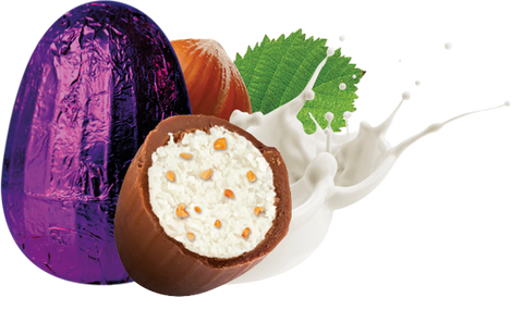 Pré-commandes Pâques - Petits œufs bio lactés croustillants enrobés de chocolat au lait - 1