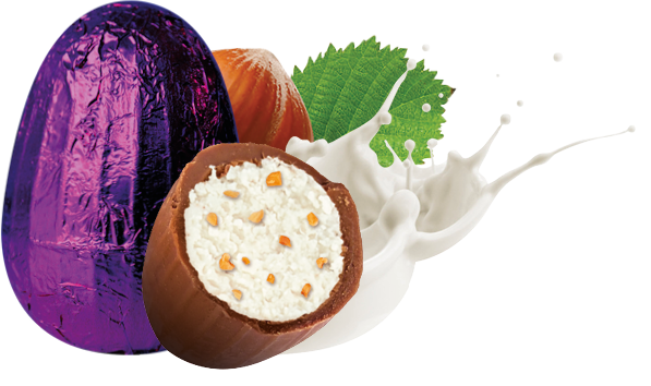 Pré-commandes Pâques - Petits œufs bio lactés croustillants enrobés de chocolat au lait - 1