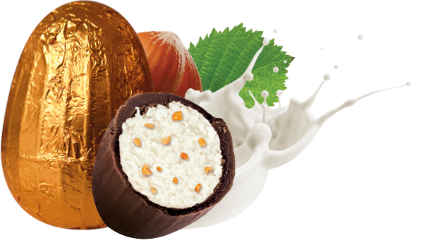 Pré-commandes Pâques - Petits œufs bio lactés croustillants enrobés de chocolat noir - 1