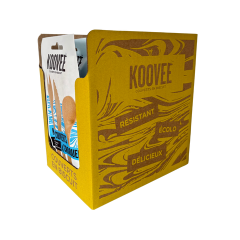 Pré-commandes été - Lot de 3 couverts à croquer bio nature et vanille (prêt à vendre) - 1