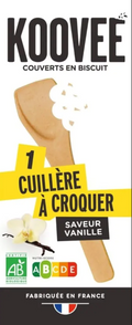 Pré-commandes été - Petite cuillère à croquer saveur vanille bio (prêt à vendre) - 1