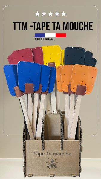 Pré-commandes été - Tapette à mouche couleur uni - 1