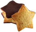 Pré-commandes noël Biscuits étoile orange chocolat noir bio - 1