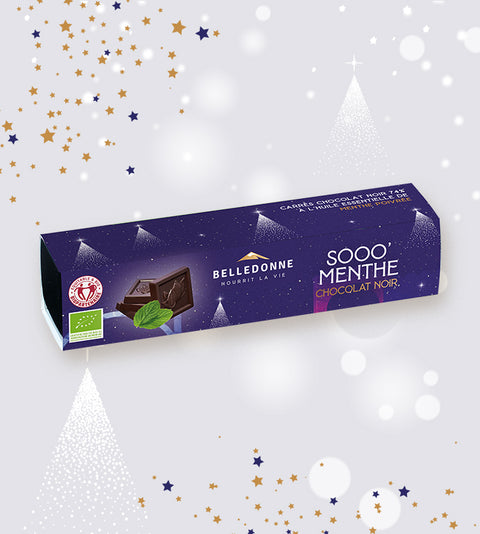 Pré-commandes noël Carrés Soo' menthe bio - 2