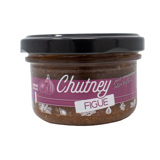 Pré-commandes noël Chutney figues bio - 1