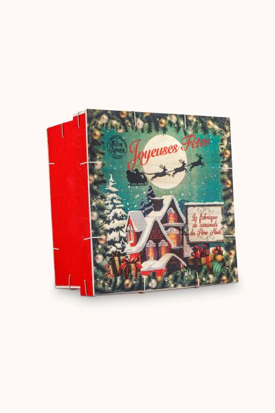Pré-commandes noël La fabrique de caramels bio du père noël (coffret métal) - 1