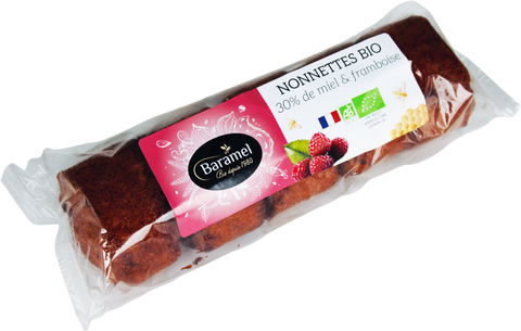 Pré-commandes noël Nonnettes bio à la framboise - 1
