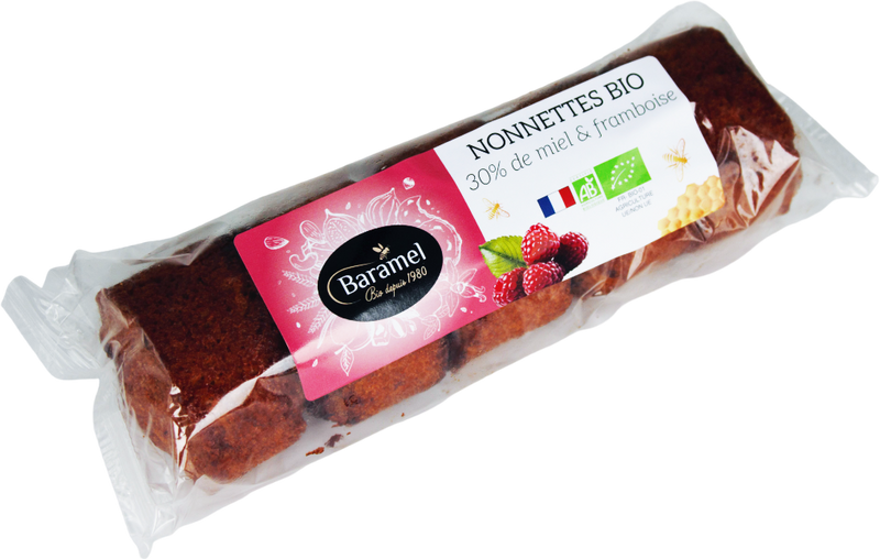 Pré-commandes noël Nonnettes bio à la framboise - 1