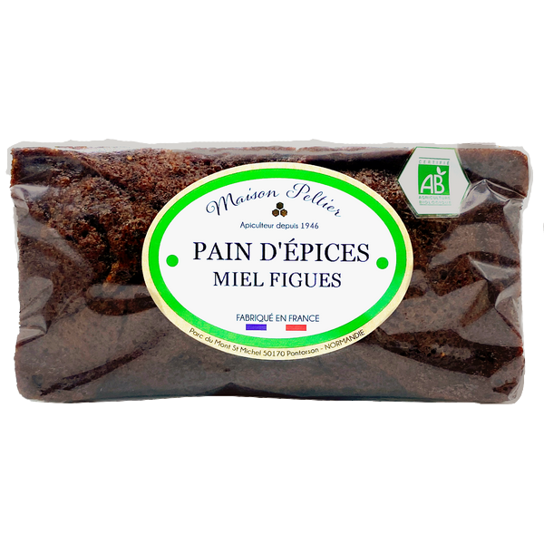 Pré-commandes noël Pain d'épices aux figues bio - 1