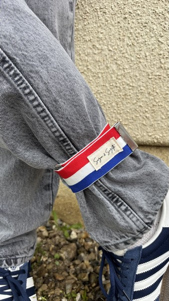 Pré-commandes noël Serre pantalon bleu blanc rouge - 2