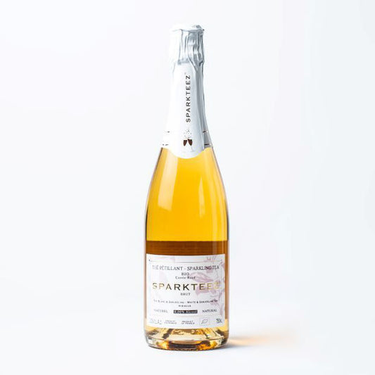 Pré-commandes noël Thé pétillant cuvée rosé hibiscus sans alcool - 1