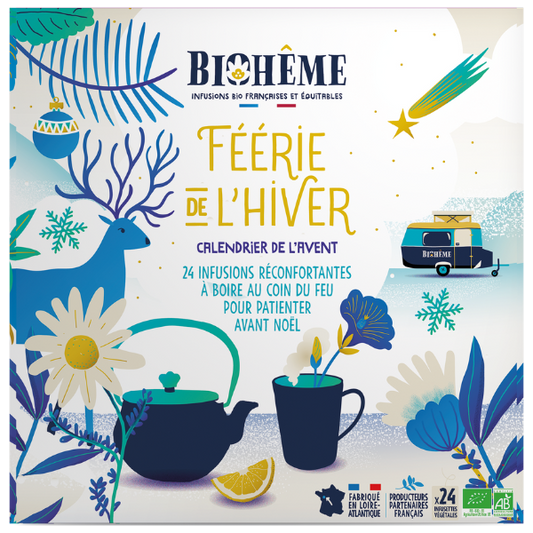 Pré-commandes noël calendrier de l'avent féérie de l'hiver bio - 1