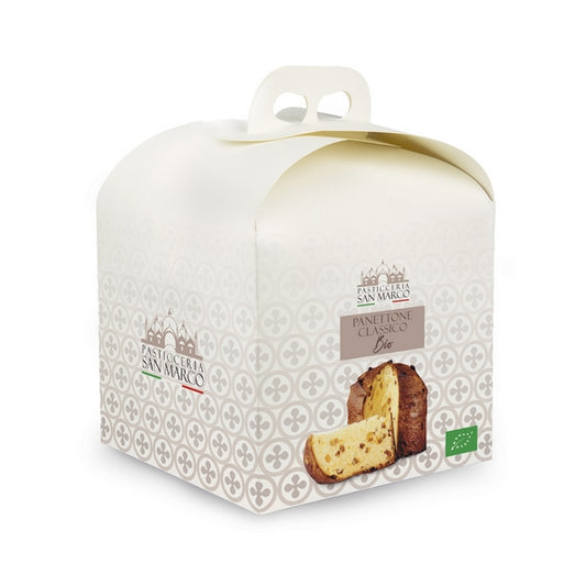 Pré-commandes noël panettone classique bio « boite poignée » - 1