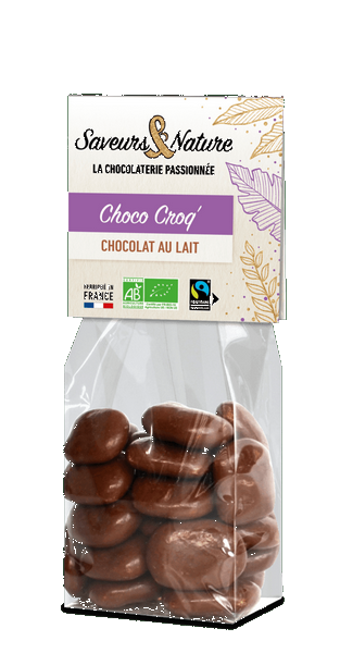 Pré-commandes noël sachet de choco soufflés enrobés de chocolat au lait - 1
