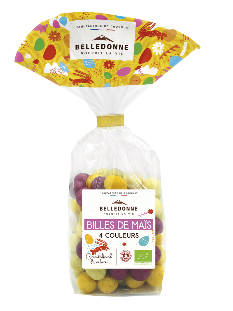 Pré-commandes pâques - billes de maïs 4 couleurs - 1
