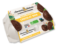 Pré-commandes pâques - boîte à œufs 6 œufs au chocolat noir enveloppés individuellement - 1