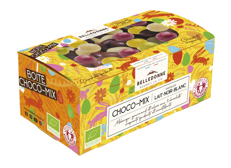 Pré-commandes pâques - boîte choco mix assortiment gourmand - 1