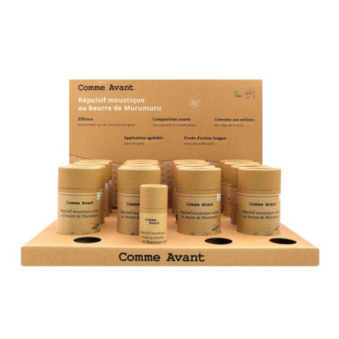 Préco été - Présentoir de 16 répulsifs moustique + 1 produit de présentation offert - 1