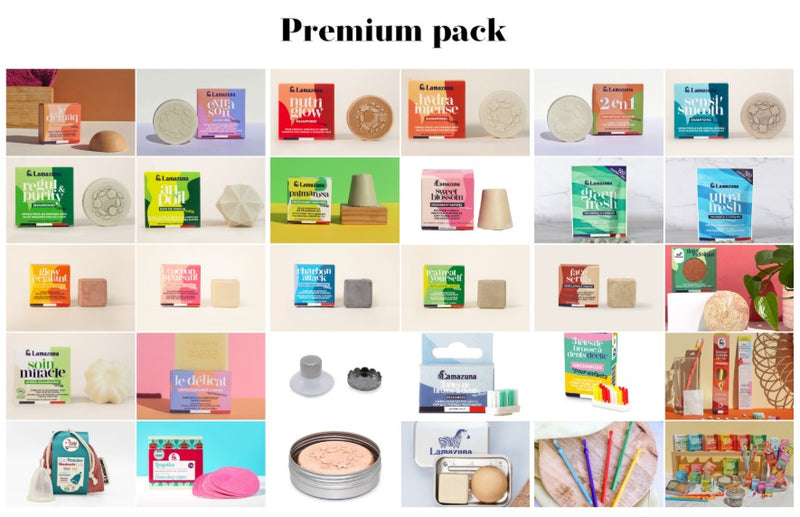 Premium pack avec présentoir sol bois - 2