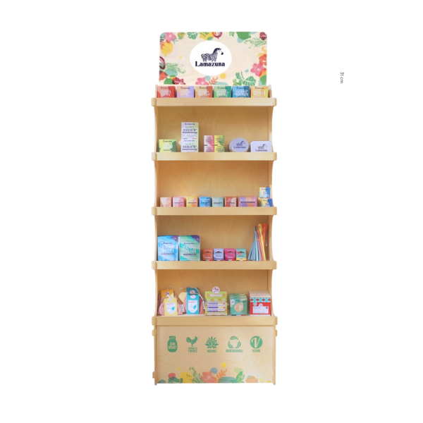 Premium pack avec présentoir sol bois - 1