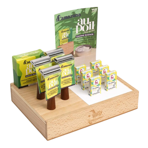 Prêt à vendre rasage (4 rasoirs, 6 étui de 10 lames) - 1