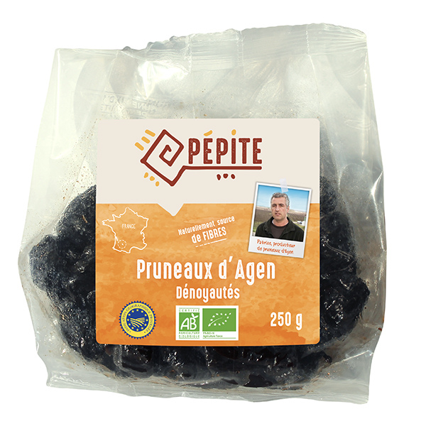 Agrosourcing -- Pruneaux dénoyautés bio (origine France) - 250 g