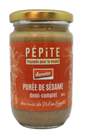 Purée de sésame demi-complet bio - 1