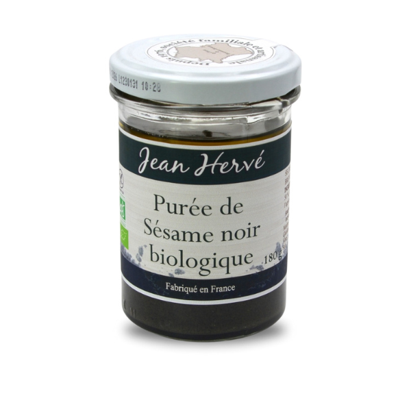 Jean Hervé -- Crème de sésame noir - 180 g x 6