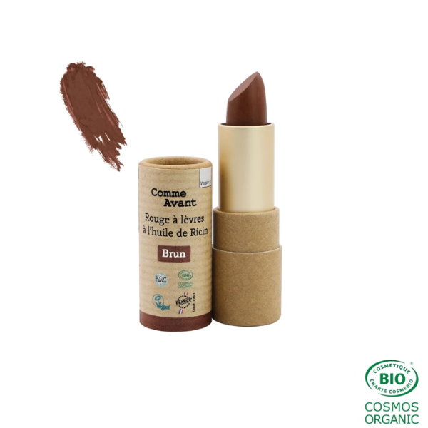 Comme Avant -- Rouge à lèvres à l'huile de ricin (brun) - 4 g
