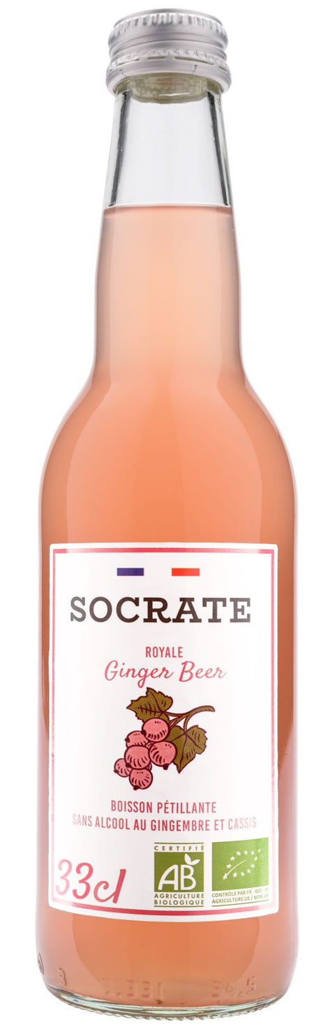 Socrate -- Royale ginger beer (cassis) - 33cL x 12