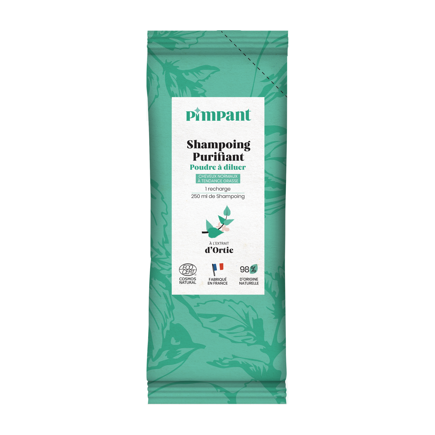 Pimpant -- Shampoing purifiant (cheveux normaux à tendance grasse) - 30 g