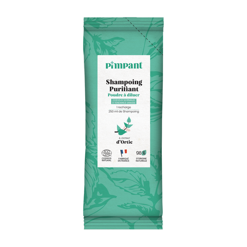 Pimpant -- Shampoing purifiant (cheveux normaux à tendance grasse) - 30 g