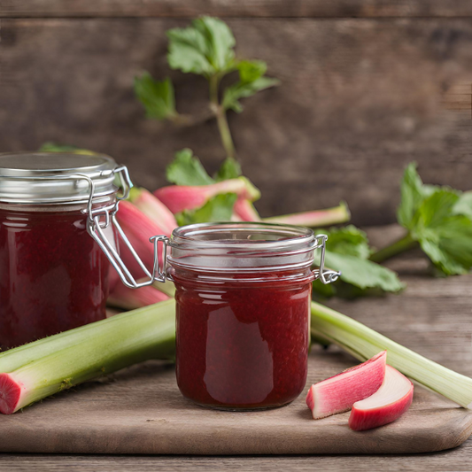 Le Mas De L'armandine -- Confiture de rhubarbe française bio Vrac - 5 kg