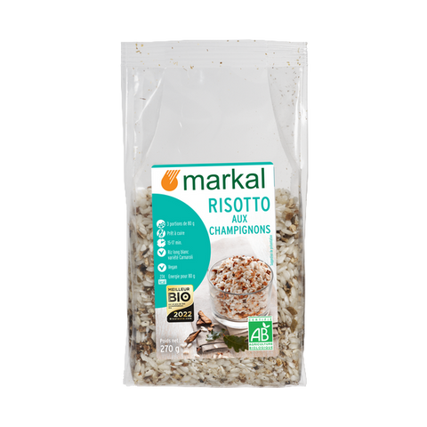 Risotto aux champignons bio - 1