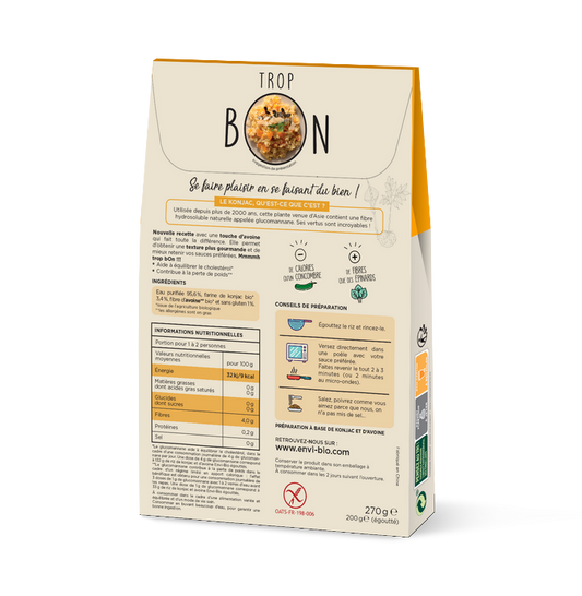 Riz de konjac bio - 2