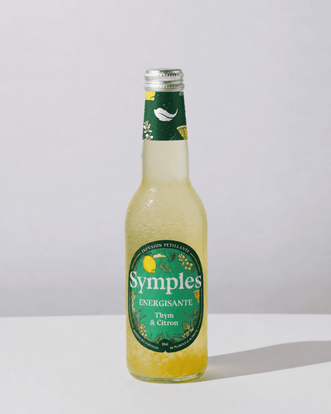 Symples -- Infusion pétillante énergisante bio - 33 cl x 12