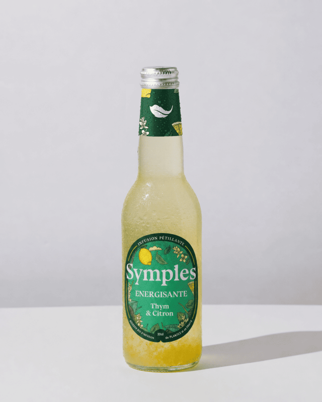 Symples -- Infusion pétillante énergisante bio - 33 cl x 12