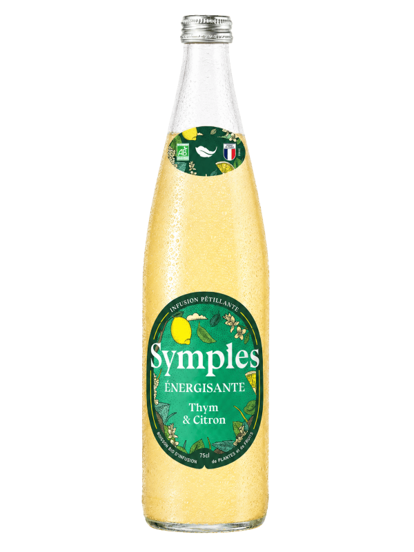 Symples -- Infusion pétillante énergisante bio - 75 cl x 6