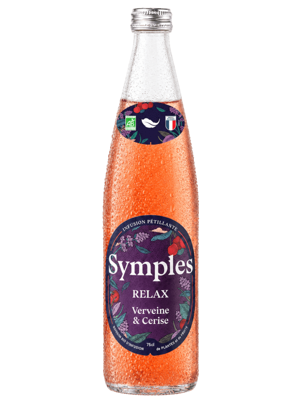 Symples -- Infusion pétillante relaxante bio - 75 cl x 6