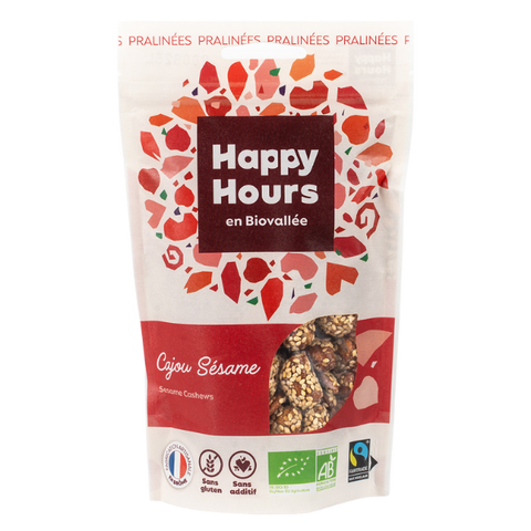 Sachet cajou sésame miel bio - 1