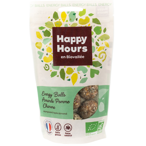 Sachet energy balls amande pomme chanvre bio - 1